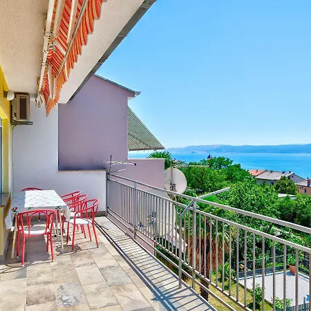 Malerisches Nur 700 Meter Zum Sandstrand Mit Herrlichem Meerblick, Pool, Grill Lejlighed Crikvenica
