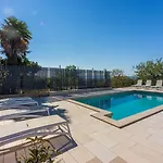 Malerisches Nur 700 Meter Zum Sandstrand Mit Herrlichem Meerblick, Pool, Grill *