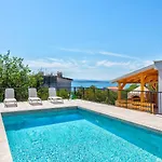 Malerisches Nur 700 Meter Zum Sandstrand Mit Herrlichem Meerblick, Pool, Grill קריקווניצה